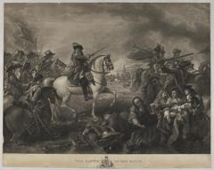 Battle of the Boyne print, 1781