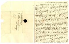 Margaret Clark Greene correspondence to Christine Williams Biddle, 1834 [January-May]