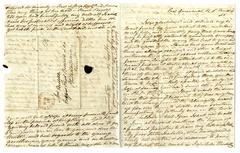 Margaret Clark Greene correspondence to Christine Williams Biddle, 1845