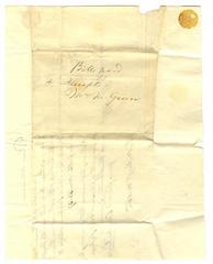 Margaret Clark Greene correspondence to Christine Williams Biddle, 1836 [August-September]