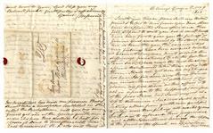 Margaret Clark Greene correspondence to Christine Williams Biddle, 1843 [January-May]