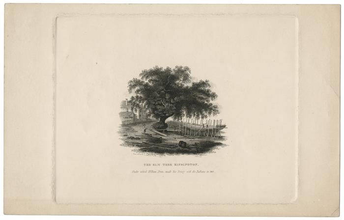 The Elm Tree Kinsington [sic] print