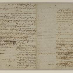 United States Constitution first manuscript draft by James Wilson, 1787
