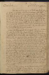 James Logan letter to William Logan, April 8, 1728