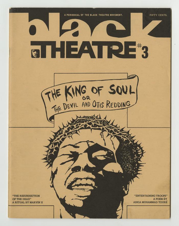 Black Theatre, The King of Soul or The Devil And Otis Redding magazine, 1969