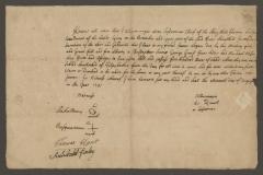 Allummapies [Sassoonan] land grant to Christopher Stumpf and others, 1731