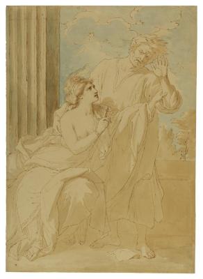 Lucrece drawing, circa 1765-circa 1819