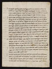 Michelangelo Buonarroti contract with Pope Leo X, 1508 [Italian and Latin]