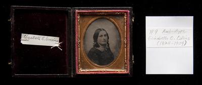 Elizabeth E. Collins ambrotype, 1852