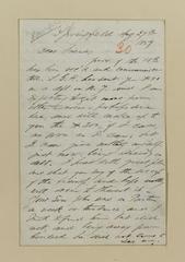 Letter from Franklin Sanborn to John Brown, 1859