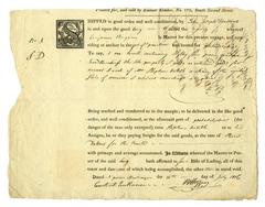 Dutilh and Wachsmuth papers - Bills, receipts, and invoices (1806) [Folder I]