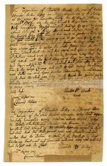 Conrad Weiser deposition of Robert Hunter, 1750