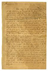 Conrad Weiser to Henry Bouquet: Letter fragment (June 1759)