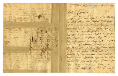 John Nicholas Weatherholt to Conrad Weiser (April 5, 1759); Unaddressed and anonymous letter (April 14, 1759)