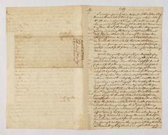 Conrad Weiser to Richard Peters (copy) (March 15, 1754); Conrad Weiser: Receipt (December 24, 1754)