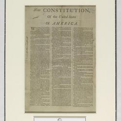 Jacob Broom draft of the United States Constitution, 1787