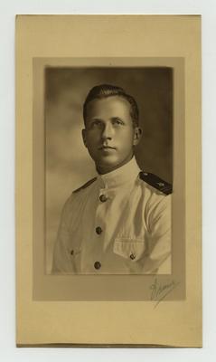 Richard Hartshorne United States Navy photograph, 1918