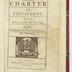 Charter of privileges, granted by William Penn, esq.: to the inhabitants of Pensilvania [Pennsylvania] and territories