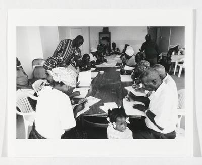 African Immigrants Project Liberian senior center photographs, 2000