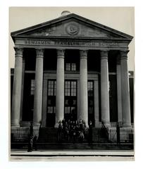 Benjamin Franklin High School new building after completion photographs, circa 1944