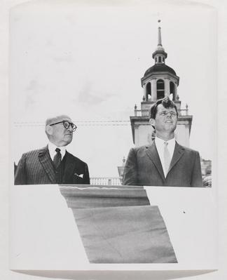 Albert M. Greenfield and Bobby Kennedy at the 175th Anniversary of the U.S. Constitution Ratification Day