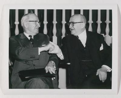 Albert M. Greenfield and Harry S. Truman at the 175th Anniversary of the U.S. Constitution