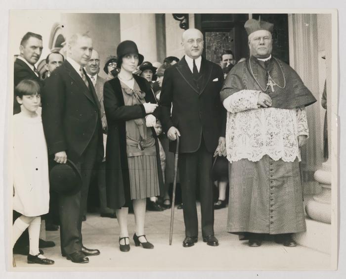 New Seminary of St. Charles Borromeo, J.T. Monaghan, Albert M. Greenfield, Edith Kraus Greenfield, Cardinal Dougherty