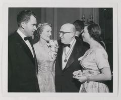 Vice President Richard M. Nixon, Pat Nixon, Albert M. Greenfield, and Elizabeth M. Greenfield 