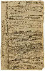 Undated John Dickinson manuscript draft