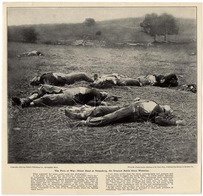 The Price of War - Union Dead at Gettysburg, the Greatest Battle Since Waterloo