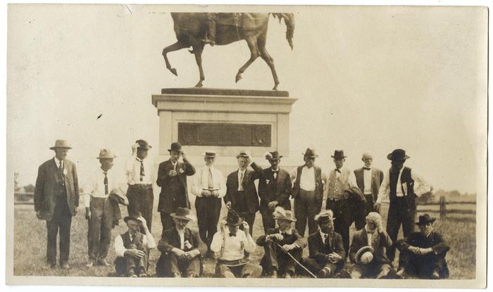 Survivors of the 149th Pennsylvania at Gettysburg, July 2, 1913