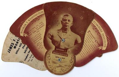 Booker T. Washington Advertising Fan, James F. Stewart Mortician