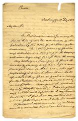 William Jones letter to Alexander James Dallas, July 19, 1813