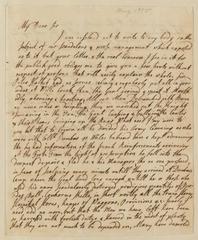 Letter from John Rutherford to Richard Peters (August 15, 1755)