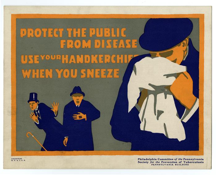 Protect the Public from Disease poster, 1917