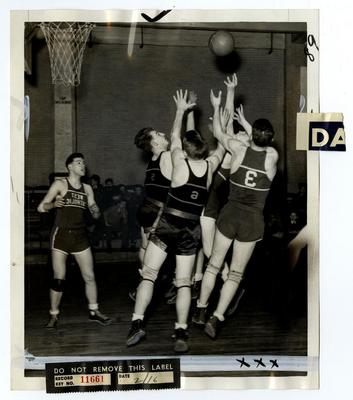 West Philadelphia Catholic High School for Boys basketball photographs, 1937-1946