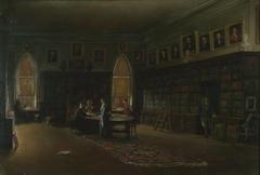 Historical Society of Pennsylvania, Spruce Street Hall [oil on canvas]