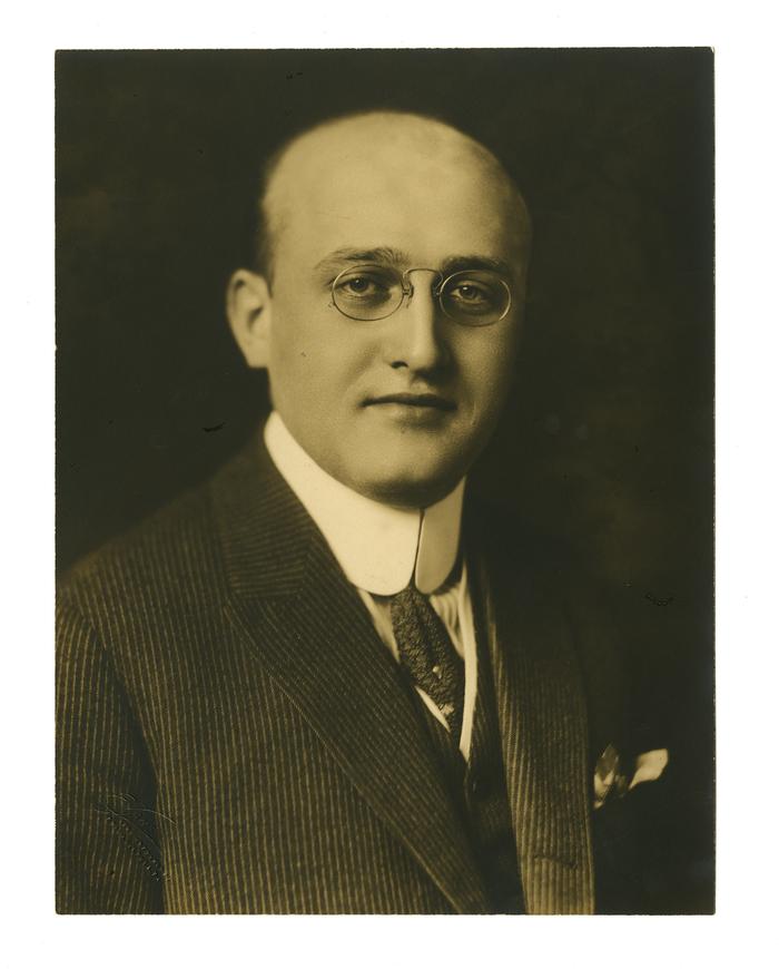 Albert Greenfield photograph, circa 1922