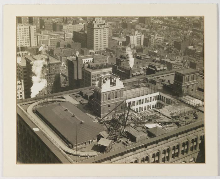 John Wanamaker Memorial Bell [Founder's Bell] tower photograph, 1926