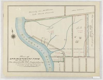 Plan of Springetsbury Farm