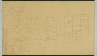 Crawford County survey map, undated