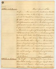 Charles Henry Fisher to Abraham Lincoln