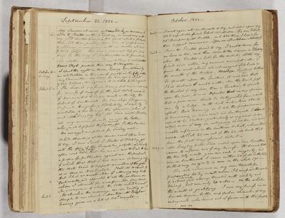 Samuel Breck diary, 1814-1827