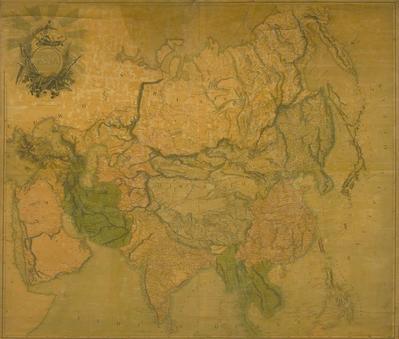 Asia map, undated