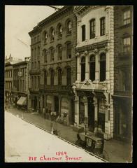 John Wanamaker and Company at 818 Chestnut Street exterior photograph, circa 1869-1885