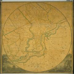 Map or Plan of the City of Philadelphia and Environs, 1808