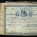Bank of North America stock certificates, 1860