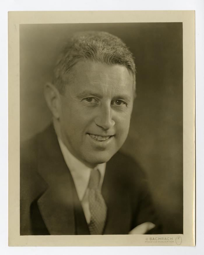 R. Norris Williams II, photograph by Bachrach (1936)
