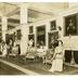 Wanamaker's department store women's evening and party display interior photographs, 1912