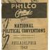 Philco Guide to the National Political Conventions, 1948